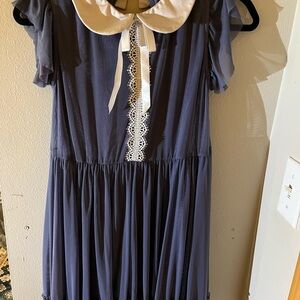 Weissman CXL Blue Dress Dance Costume Used